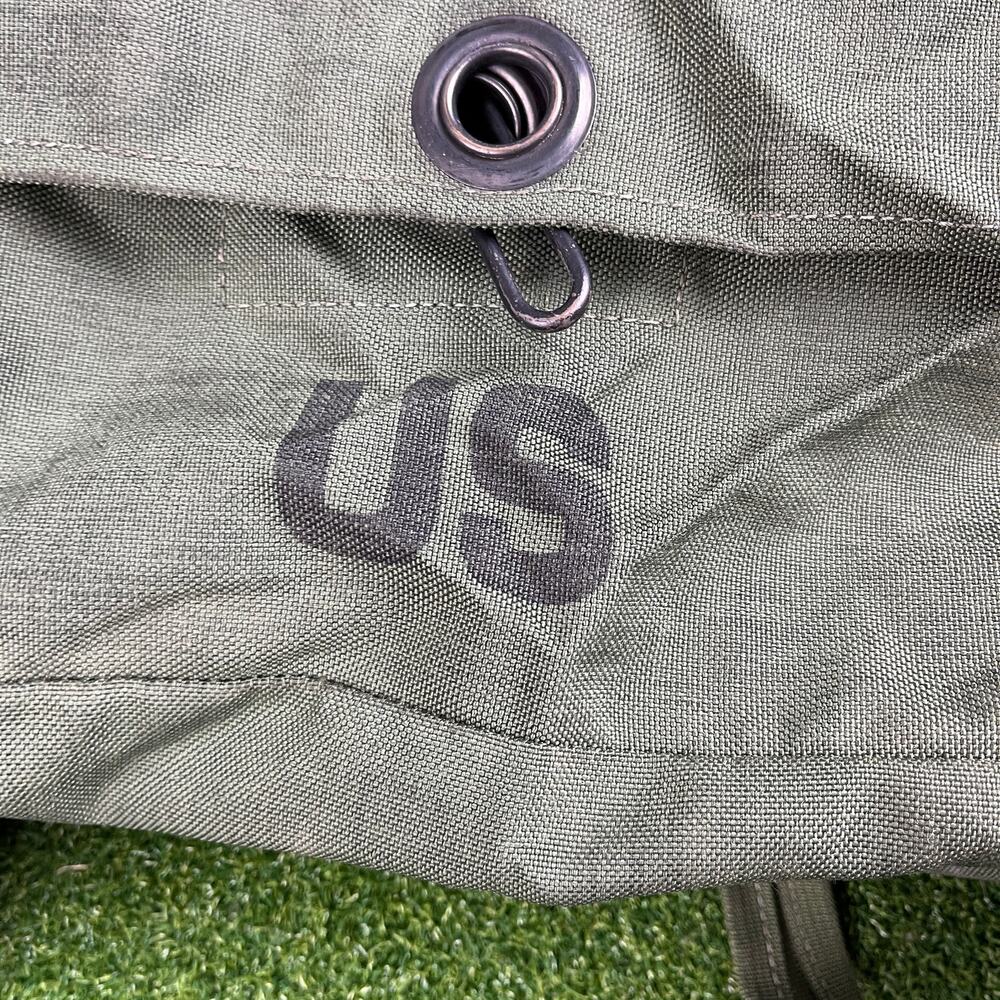 U.S. Military Army Surplus Zip Green Duffle Bag Back Pack - Picture 3 of 5